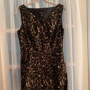 Leopard print dress